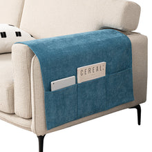 Charger l'image dans la galerie, Protège-accoudoir en chenille avec poches de rangement - Pawpae