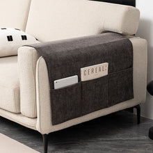Charger l'image dans la galerie, Protège-accoudoir en chenille avec poches de rangement - Pawpae