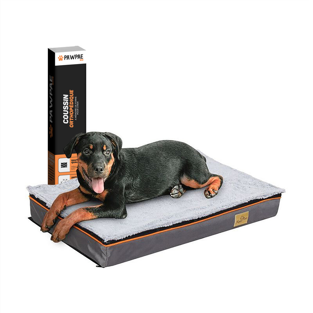 Coussin orthopédique à mémoire de forme pour chien