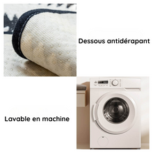 Charger l&#39;image dans la galerie, Housse design pour canapé – bords ondulés, résistante aux poils, aux tâches et griffes
