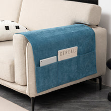 Charger l&#39;image dans la galerie, Protège-accoudoir en chenille avec poches de rangement
