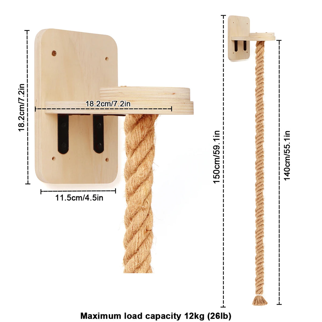 Corde suspendue