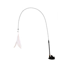 Charger l&#39;image dans la galerie, Jouet Plume pour Chat avec Clochette et ventouse forte

